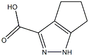 1H,4H,5H,6H-cyclopenta[c]pyrazole-3-carboxylic acid Structure