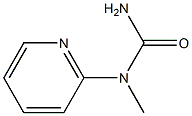 1-methyl-1-pyridin-2-ylurea 化学構造式