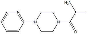 1-methyl-2-oxo-2-(4-pyridin-2-ylpiperazin-1-yl)ethylamine Structure