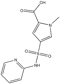 1-methyl-4-(pyridin-2-ylsulfamoyl)-1H-pyrrole-2-carboxylic acid