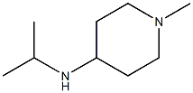 1-methyl-N-(propan-2-yl)piperidin-4-amine Structure