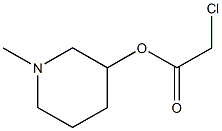 1-methylpiperidin-3-yl 2-chloroacetate|