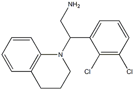  2-(2,3-dichlorophenyl)-2-(1,2,3,4-tetrahydroquinolin-1-yl)ethan-1-amine