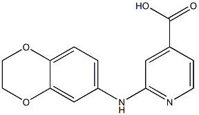 2-(2,3-dihydro-1,4-benzodioxin-6-ylamino)pyridine-4-carboxylic acid