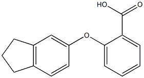2-(2,3-dihydro-1H-inden-5-yloxy)benzoic acid