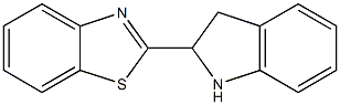 2-(2,3-dihydro-1H-indol-2-yl)-1,3-benzothiazole