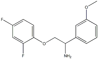 2-(2,4-difluorophenoxy)-1-(3-methoxyphenyl)ethanamine