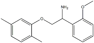 2-(2,5-dimethylphenoxy)-1-(2-methoxyphenyl)ethanamine