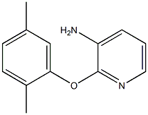2-(2,5-dimethylphenoxy)pyridin-3-amine 结构式