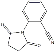 2-(2,5-dioxopyrrolidin-1-yl)benzonitrile Struktur
