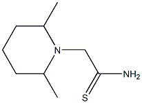  2-(2,6-dimethylpiperidin-1-yl)ethanethioamide