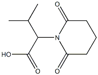 2-(2,6-dioxopiperidin-1-yl)-3-methylbutanoic acid Structure