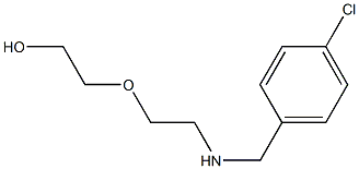 2-(2-{[(4-chlorophenyl)methyl]amino}ethoxy)ethan-1-ol|