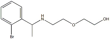 2-(2-{[1-(2-bromophenyl)ethyl]amino}ethoxy)ethan-1-ol