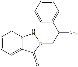 2-(2-amino-2-phenylethyl)-2H,3H-[1,2,4]triazolo[3,4-a]pyridin-3-one Structure