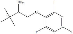 2-(2-amino-3,3-dimethylbutoxy)-1,3,5-triiodobenzene