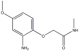 2-(2-amino-4-methoxyphenoxy)-N-methylacetamide