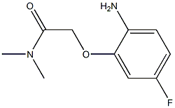  2-(2-amino-5-fluorophenoxy)-N,N-dimethylacetamide