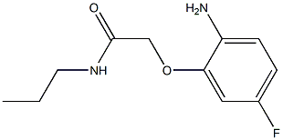 2-(2-amino-5-fluorophenoxy)-N-propylacetamide