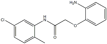 2-(2-aminophenoxy)-N-(5-chloro-2-methylphenyl)acetamide|