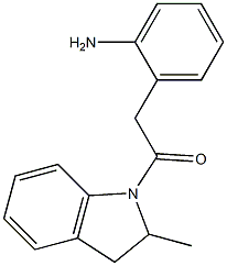 2-(2-aminophenyl)-1-(2-methyl-2,3-dihydro-1H-indol-1-yl)ethan-1-one