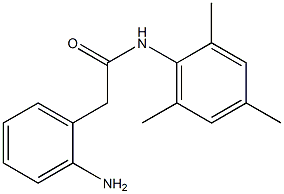 2-(2-aminophenyl)-N-(2,4,6-trimethylphenyl)acetamide Structure