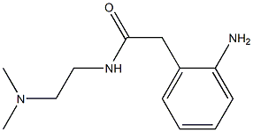 2-(2-aminophenyl)-N-[2-(dimethylamino)ethyl]acetamide
