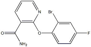 2-(2-bromo-4-fluorophenoxy)nicotinamide