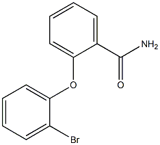 2-(2-bromophenoxy)benzamide,,结构式