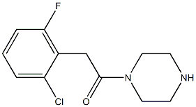 2-(2-chloro-6-fluorophenyl)-1-(piperazin-1-yl)ethan-1-one