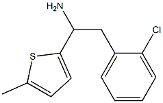 2-(2-chlorophenyl)-1-(5-methylthiophen-2-yl)ethan-1-amine