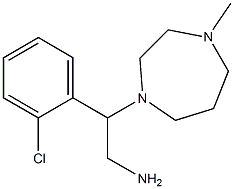 2-(2-chlorophenyl)-2-(4-methyl-1,4-diazepan-1-yl)ethan-1-amine