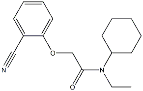 2-(2-cyanophenoxy)-N-cyclohexyl-N-ethylacetamide