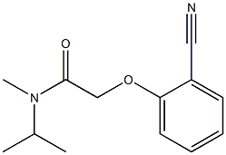 2-(2-cyanophenoxy)-N-isopropyl-N-methylacetamide