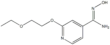  2-(2-ethoxyethoxy)-N'-hydroxypyridine-4-carboximidamide