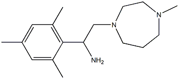 2-(4-methyl-1,4-diazepan-1-yl)-1-(2,4,6-trimethylphenyl)ethan-1-amine Structure