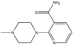 2-(4-methylpiperazin-1-yl)pyridine-3-carbothioamide