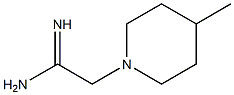 2-(4-methylpiperidin-1-yl)ethanimidamide