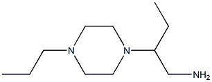 2-(4-propylpiperazin-1-yl)butan-1-amine 结构式
