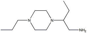 2-(4-propylpiperazin-1-yl)butan-1-amine Structure