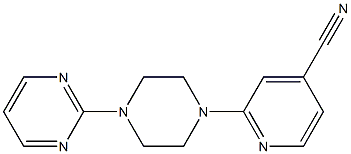 2-(4-pyrimidin-2-ylpiperazin-1-yl)isonicotinonitrile