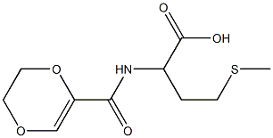 2-(5,6-dihydro-1,4-dioxin-2-ylformamido)-4-(methylsulfanyl)butanoic acid