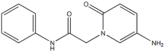 2-(5-amino-2-oxo-1,2-dihydropyridin-1-yl)-N-phenylacetamide|