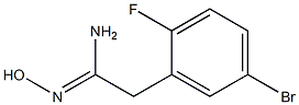 2-(5-bromo-2-fluorophenyl)-N'-hydroxyethanimidamide