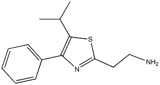 2-(5-isopropyl-4-phenyl-1,3-thiazol-2-yl)ethanamine