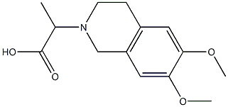 2-(6,7-dimethoxy-1,2,3,4-tetrahydroisoquinolin-2-yl)propanoic acid