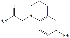 2-(6-amino-1,2,3,4-tetrahydroquinolin-1-yl)acetamide Structure