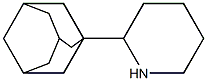 2-(adamantan-1-yl)piperidine Struktur