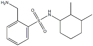 2-(aminomethyl)-N-(2,3-dimethylcyclohexyl)benzenesulfonamide