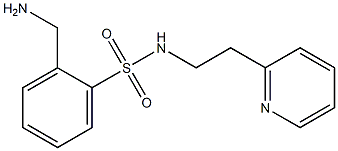 2-(aminomethyl)-N-(2-pyridin-2-ylethyl)benzenesulfonamide